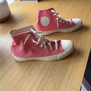 Converse Pink High-Top Sneakers new without tags